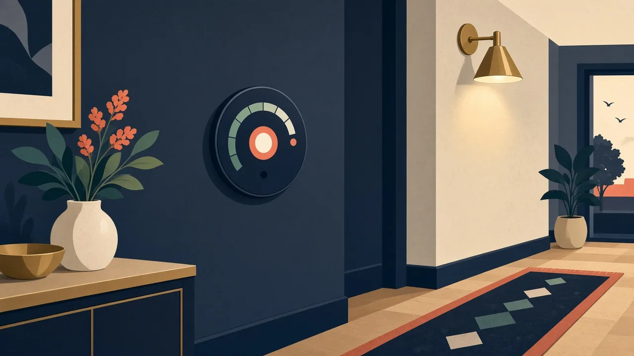 Open-source ESP32 touchscreen smart thermostat