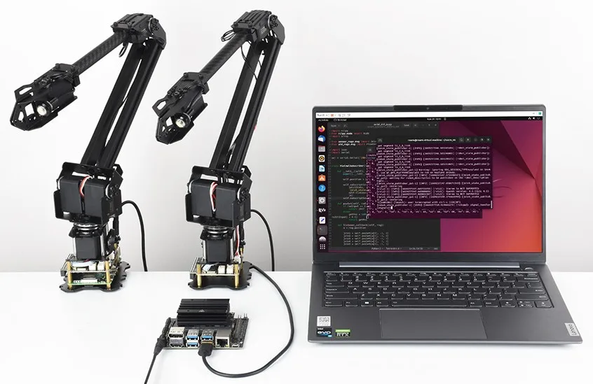 Waveshare RoArm-M2: ESP32 desktop robot arm firmware